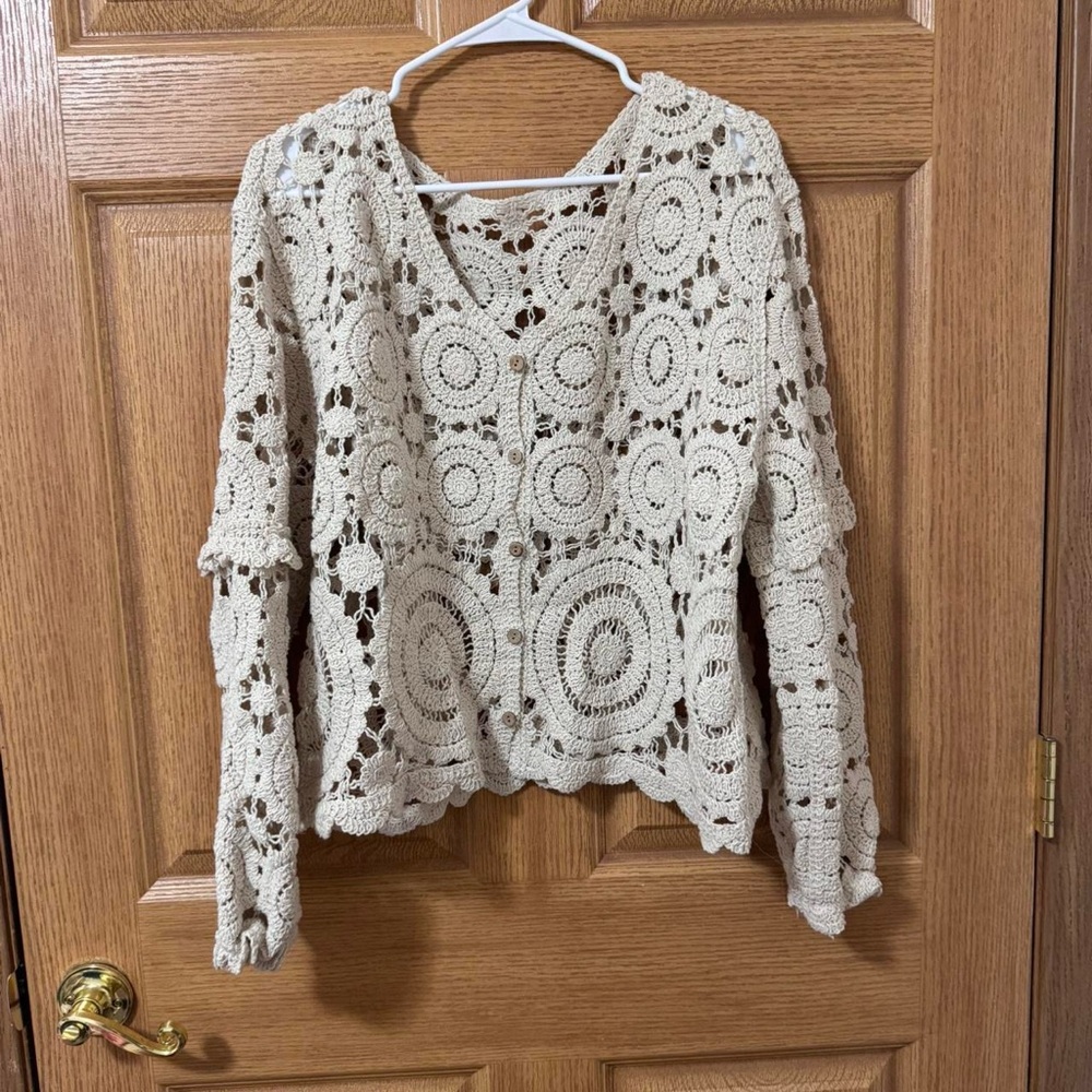 Crochet cardigan